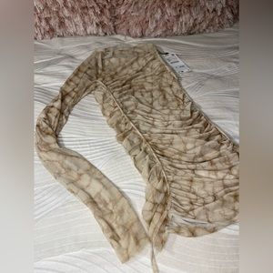 Zara One Sleeve Mesh Toph